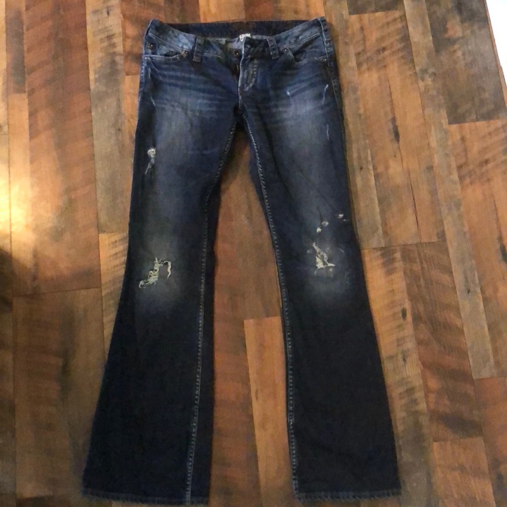 Silver jeans